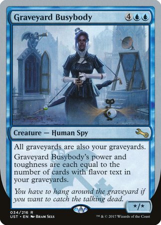 Graveyard Busybody [Unstable] | Black Swamp Games