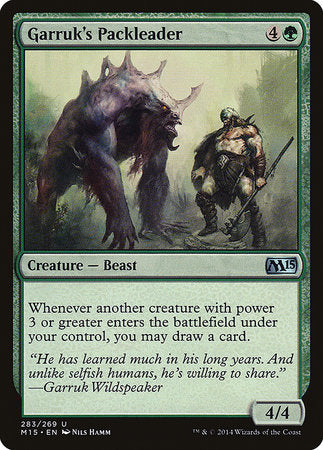 Garruk's Packleader [Magic 2015] | Black Swamp Games