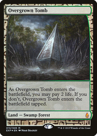 Overgrown Tomb [Zendikar Expeditions] | Black Swamp Games