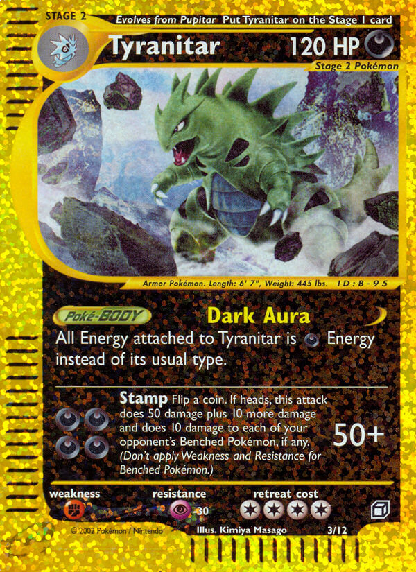 Tyranitar (3/12) [Box Topper] | Black Swamp Games