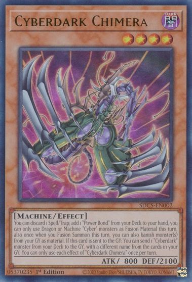 Cyberdark Chimera [SDCS-EN002] Ultra Rare | Black Swamp Games
