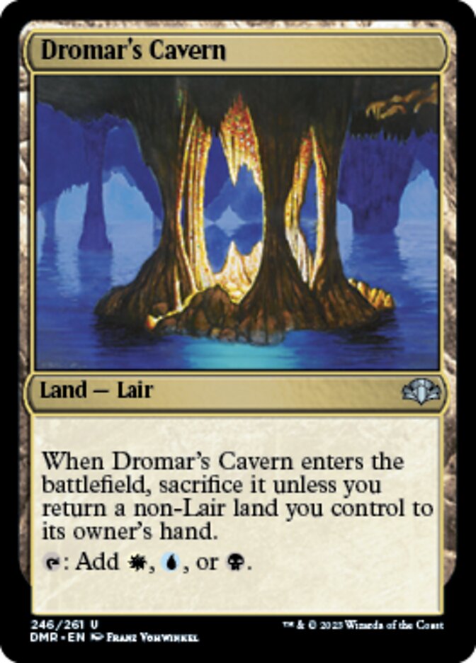 Dromar's Cavern [Dominaria Remastered] | Black Swamp Games