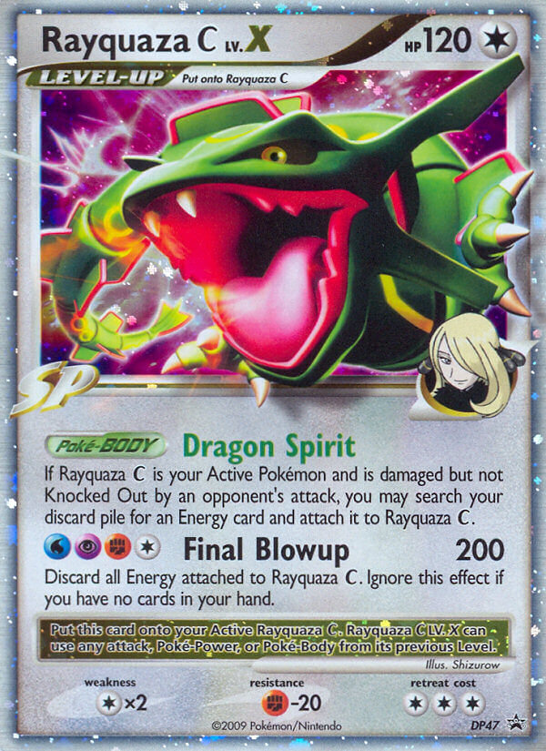 Rayquaza C LV.X (DP47) [Diamond & Pearl: Black Star Promos] | Black Swamp Games