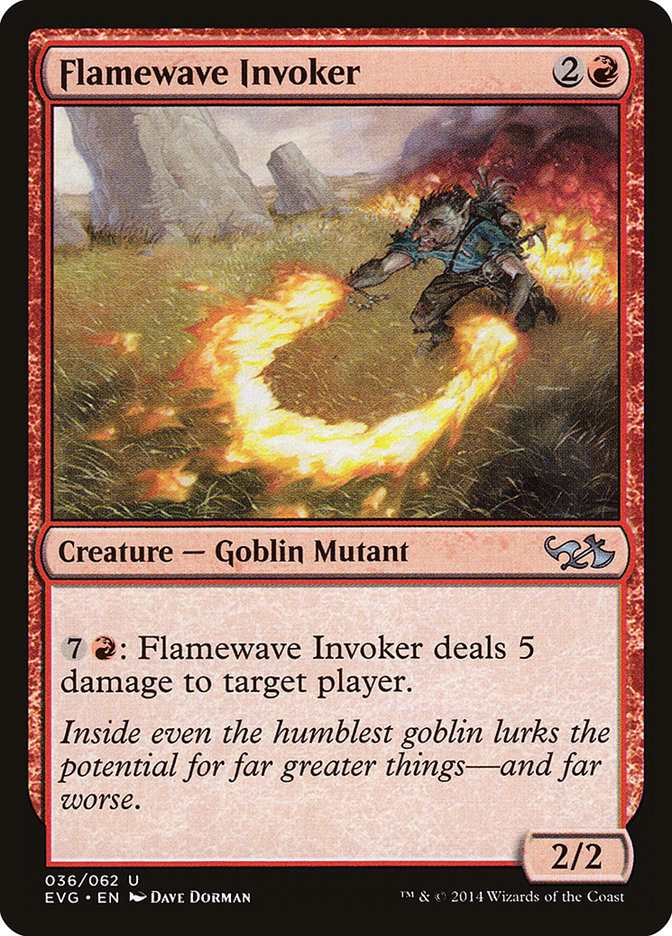 Flamewave Invoker (Elves vs. Goblins) [Duel Decks Anthology] | Black Swamp Games