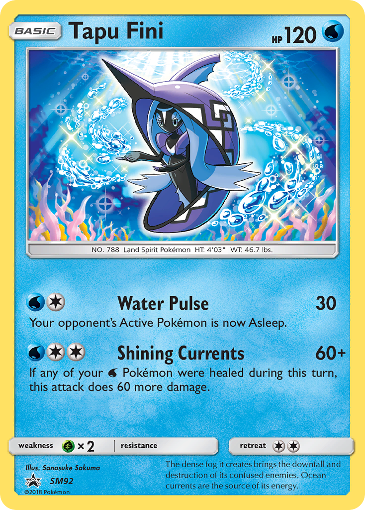 Tapu Fini (SM92) [Sun & Moon: Black Star Promos] | Black Swamp Games