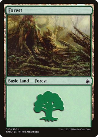 Forest (310) [Commander Anthology] | Black Swamp Games