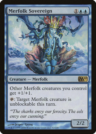 Merfolk Sovereign [Magic 2010] | Black Swamp Games