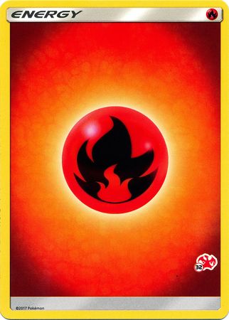 Fire Energy (Charizard Stamp #32) [Battle Academy 2020] | Black Swamp Games