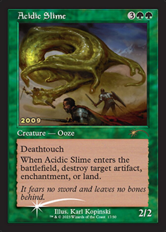Acidic Slime [30th Anniversary Promos] | Black Swamp Games