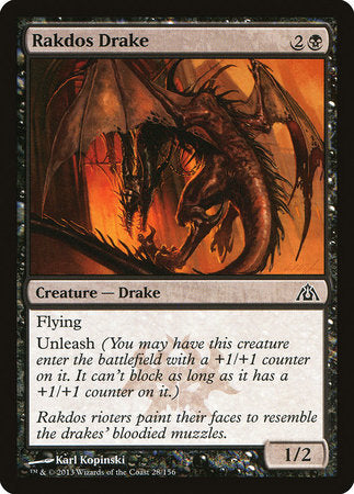 Rakdos Drake [Dragon's Maze] | Black Swamp Games