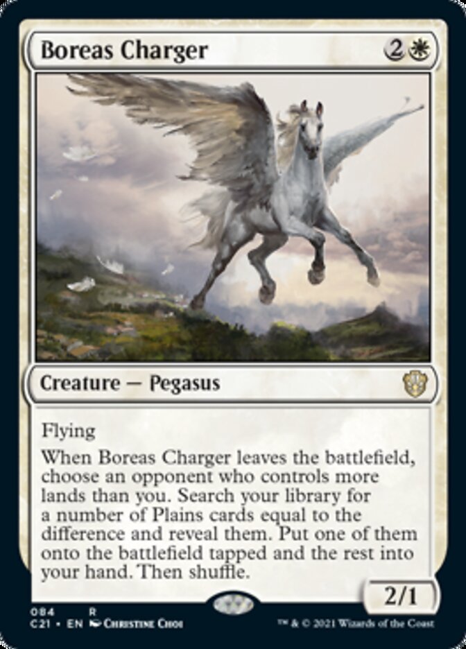 Boreas Charger [Commander 2021] | Black Swamp Games