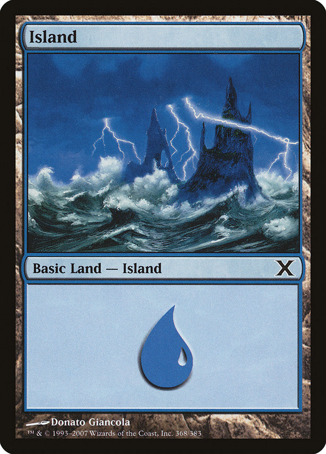 Island (368) [Tenth Edition] | Black Swamp Games