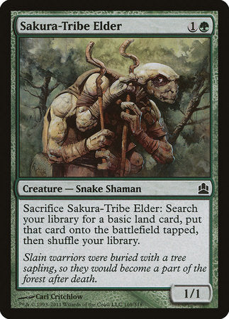 Sakura-Tribe Elder [Commander 2011] | Black Swamp Games