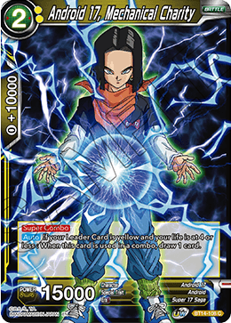 Android 17, Mechanical Charity (BT14-108) [Cross Spirits] | Black Swamp Games