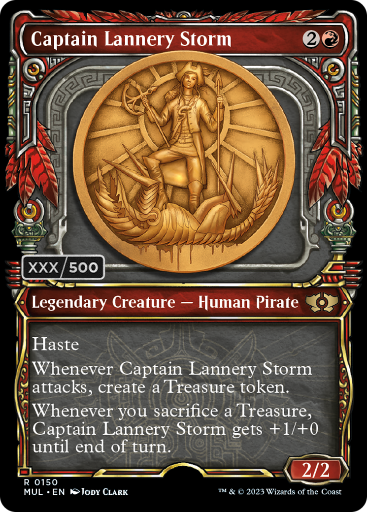 Captain Lannery Storm (Serialized) [Multiverse Legends] | Black Swamp Games