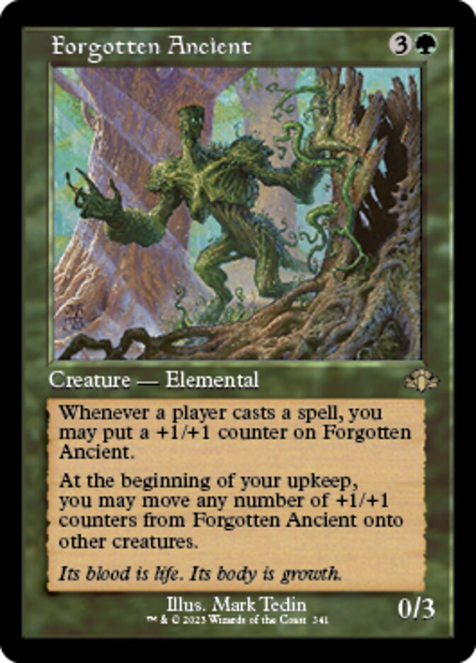 Forgotten Ancient (Retro) [Dominaria Remastered] | Black Swamp Games