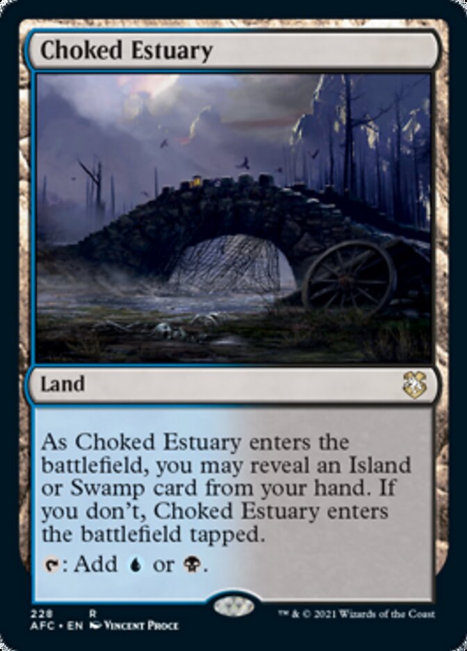 Choked Estuary [Dungeons & Dragons: Adventures in the Forgotten Realms Commander] | Black Swamp Games