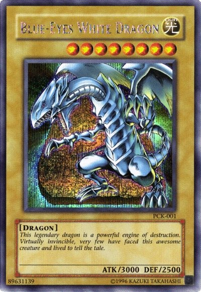 Blue-Eyes White Dragon (Power of Chaos: Kaiba the Revenge) [PCK-001] Secret Rare | Black Swamp Games