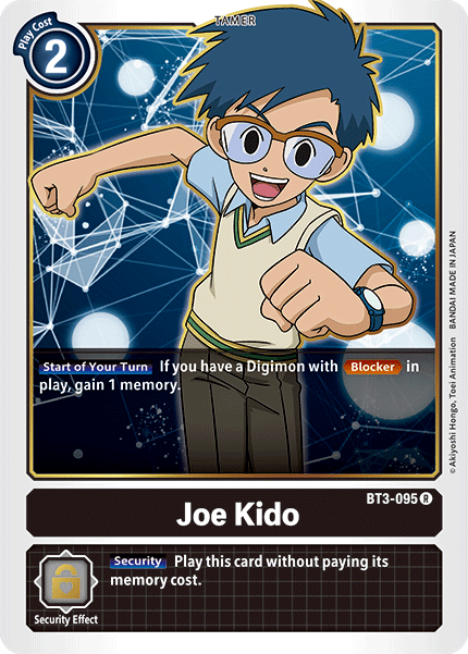 Joe Kido [BT3-095] [Release Special Booster Ver.1.5] | Black Swamp Games