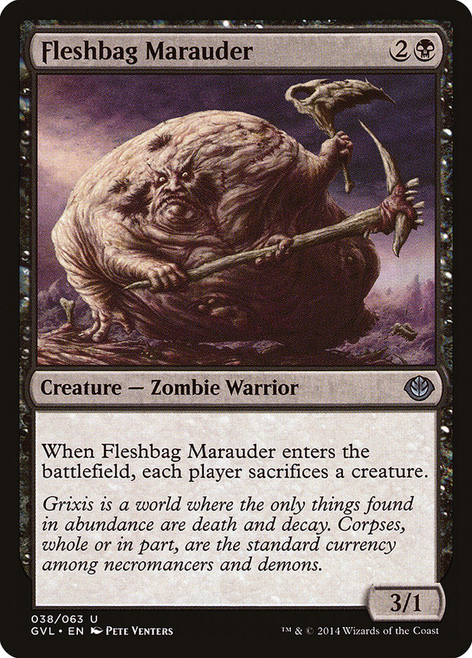 Fleshbag Marauder (Garruk vs. Liliana) [Duel Decks Anthology] | Black Swamp Games