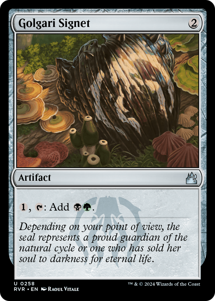 Golgari Signet [Ravnica Remastered] | Black Swamp Games
