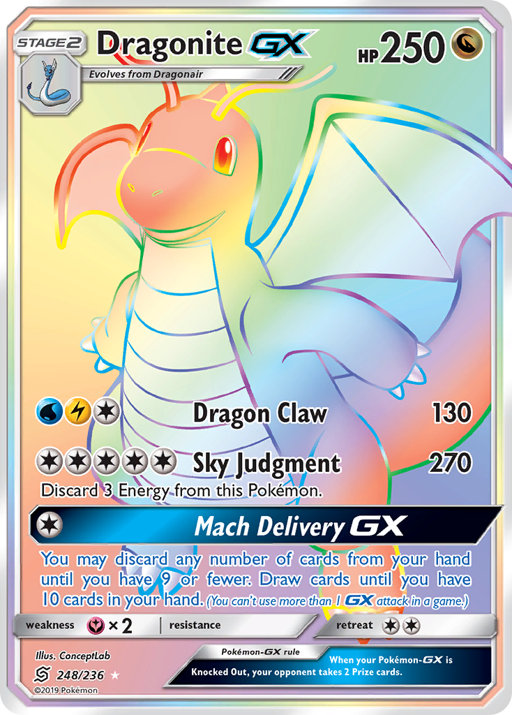 Dragonite GX (248/236) [Sun & Moon: Unified Minds] | Black Swamp Games