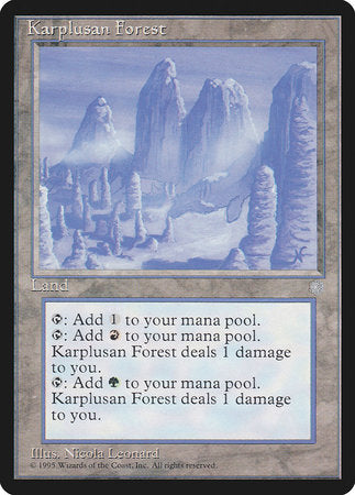Karplusan Forest [Ice Age] | Black Swamp Games