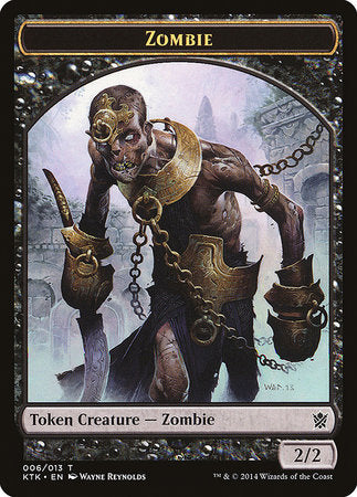 Zombie Token [Khans of Tarkir Tokens] | Black Swamp Games