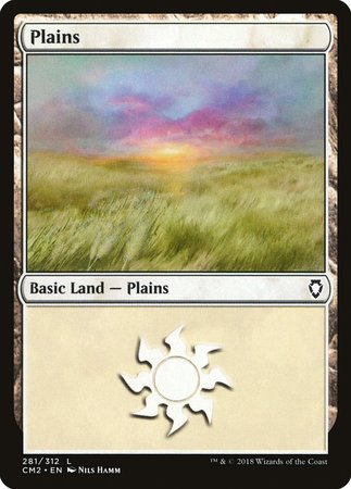 Plains (281) [Commander Anthology Volume II] | Black Swamp Games