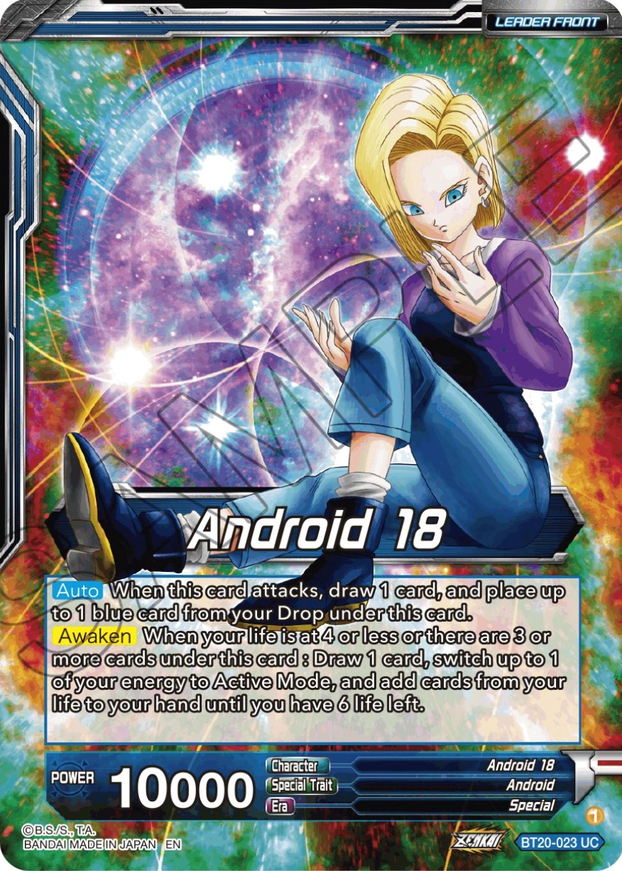 Android 18 // Android 18, Impenetrable Rushdown (BT20-023) [Power Absorbed Prerelease Promos] | Black Swamp Games