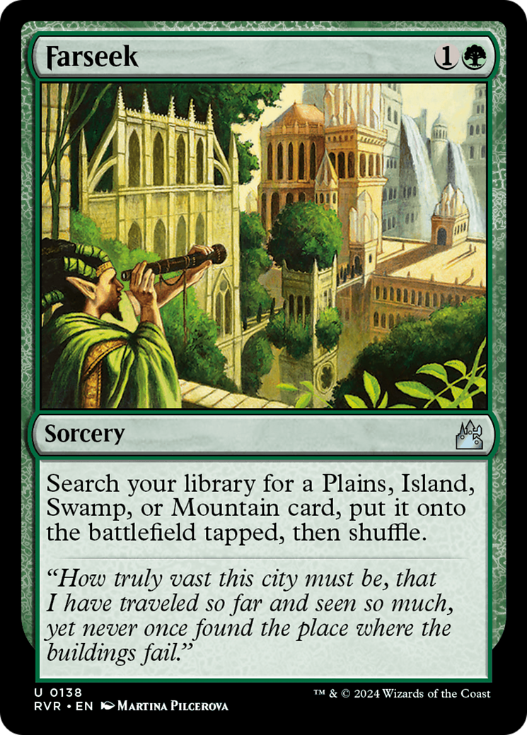 Farseek [Ravnica Remastered] | Black Swamp Games