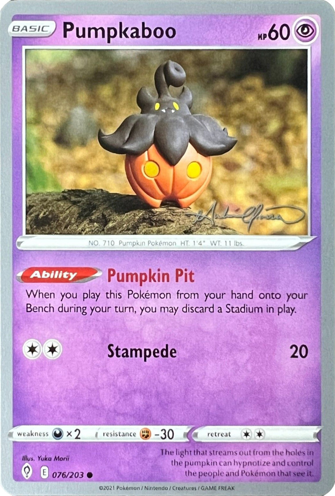 Pumpkaboo (076/203) (The Shape of Mew - Andre Chiasson) [World Championships 2022] | Black Swamp Games