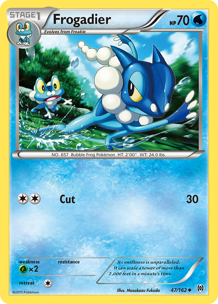 Frogadier (47/162) [XY: BREAKthrough] | Black Swamp Games