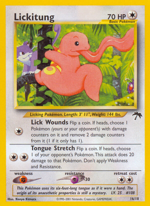 Lickitung (16/18) [Southern Islands] | Black Swamp Games