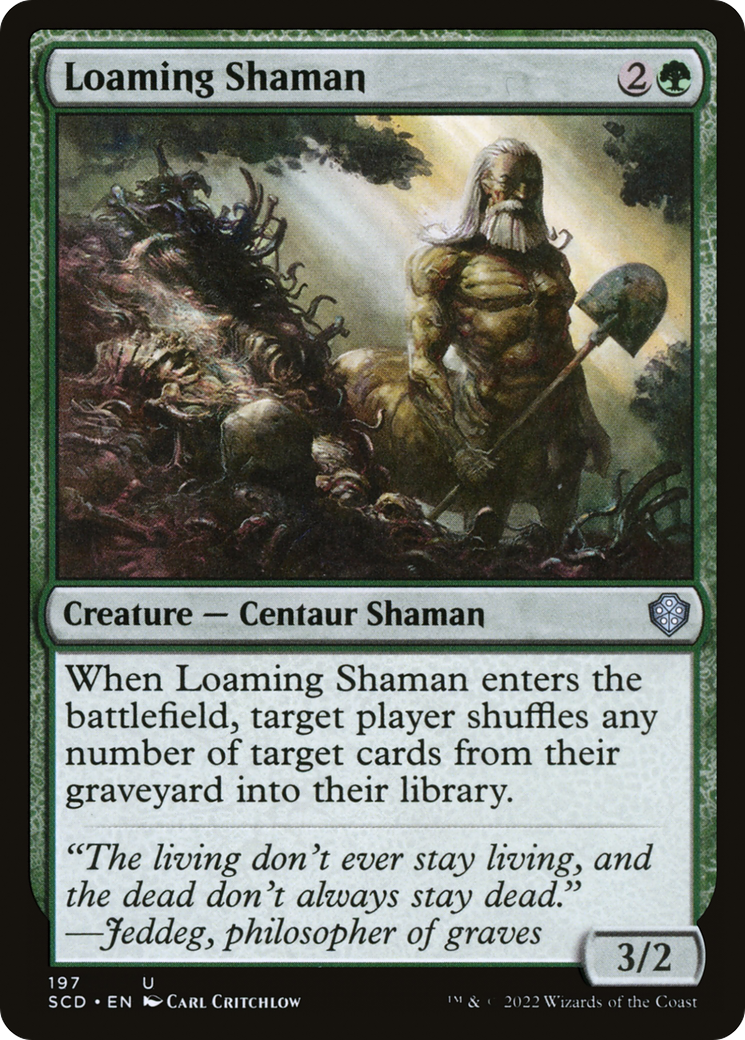 Loaming Shaman [Starter Commander Decks] | Black Swamp Games