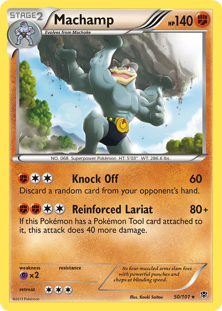 Machamp (50/101) [Black & White: Plasma Blast] | Black Swamp Games