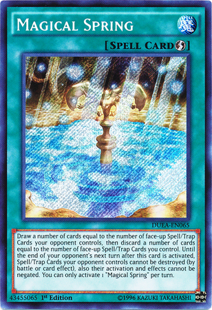 Magical Spring [DUEA-EN065] Secret Rare | Black Swamp Games