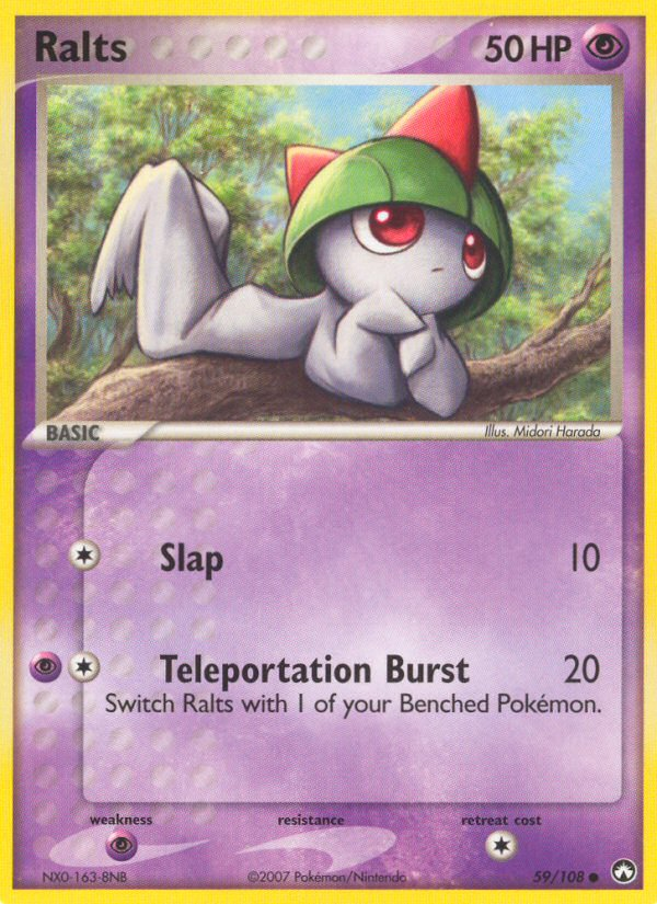 Ralts (59/108) [EX: Power Keepers] | Black Swamp Games