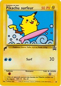 Pikachu (28) (Surfing) [Pikachu World Collection Promos] | Black Swamp Games