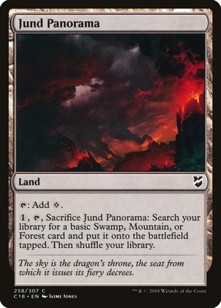 Jund Panorama [Commander 2018] | Black Swamp Games