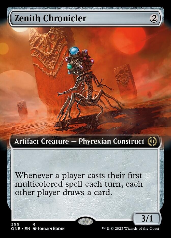 Zenith Chronicler (Extended Art) [Phyrexia: All Will Be One] | Black Swamp Games
