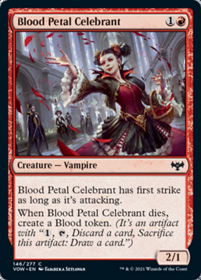 Blood Petal Celebrant [Innistrad: Crimson Vow] | Black Swamp Games