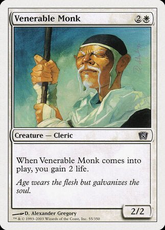 Venerable Monk [Eighth Edition] | Black Swamp Games
