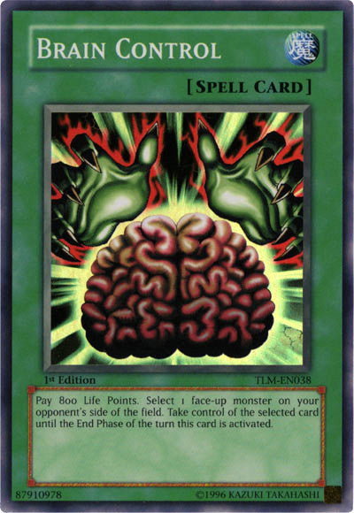 Brain Control [TLM-EN038] Super Rare | Black Swamp Games