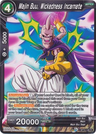 Majin Buu, Wickedness Incarnate [BT10-126] | Black Swamp Games