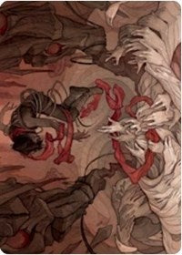 Thwart the Grave Art Card [Zendikar Rising Art Series] | Black Swamp Games