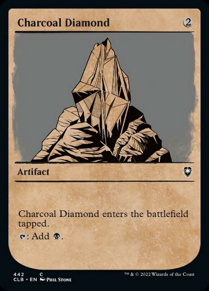 Charcoal Diamond (Showcase) [Commander Legends: Battle for Baldur's Gate] | Black Swamp Games