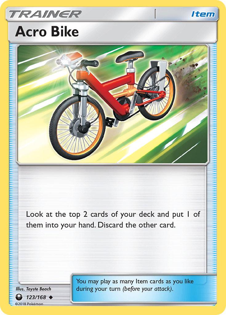 Acro Bike (123/168) [Sun & Moon: Celestial Storm] | Black Swamp Games