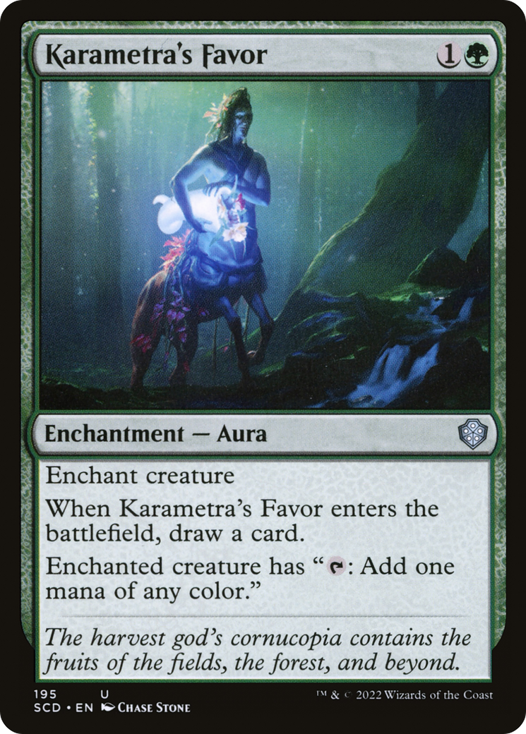 Karametra's Favor [Starter Commander Decks] | Black Swamp Games