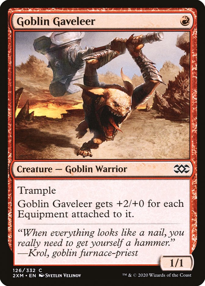 Goblin Gaveleer [Double Masters] | Black Swamp Games